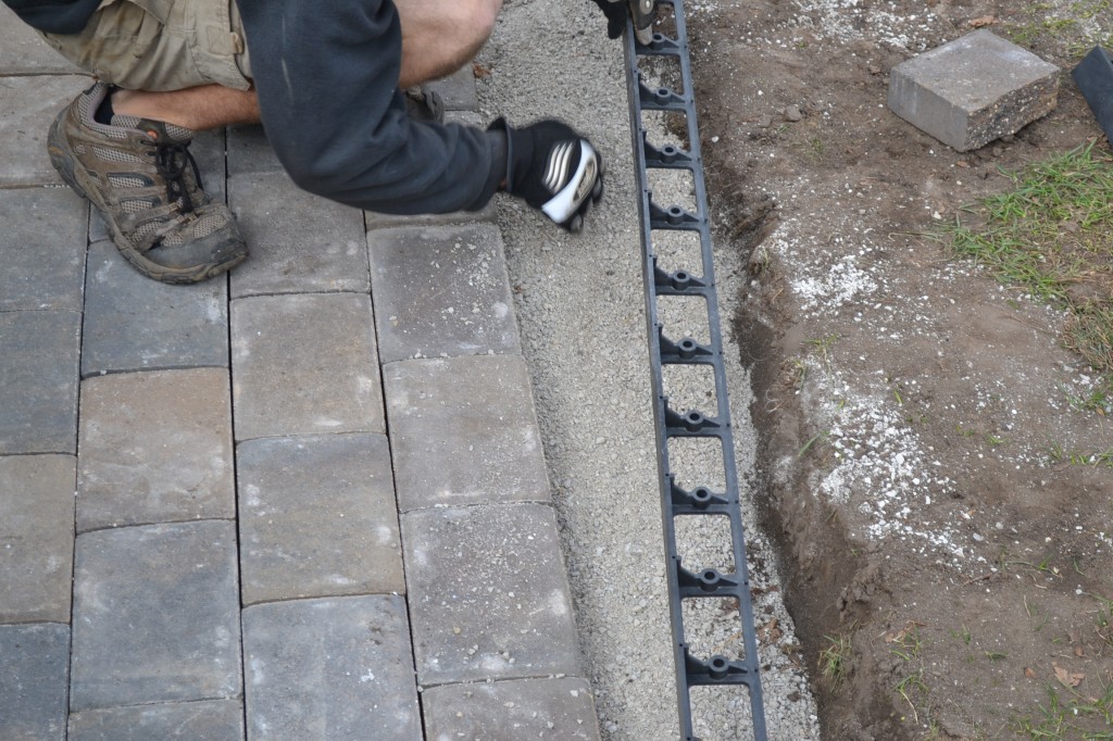 How To Install Paver Patio Edging